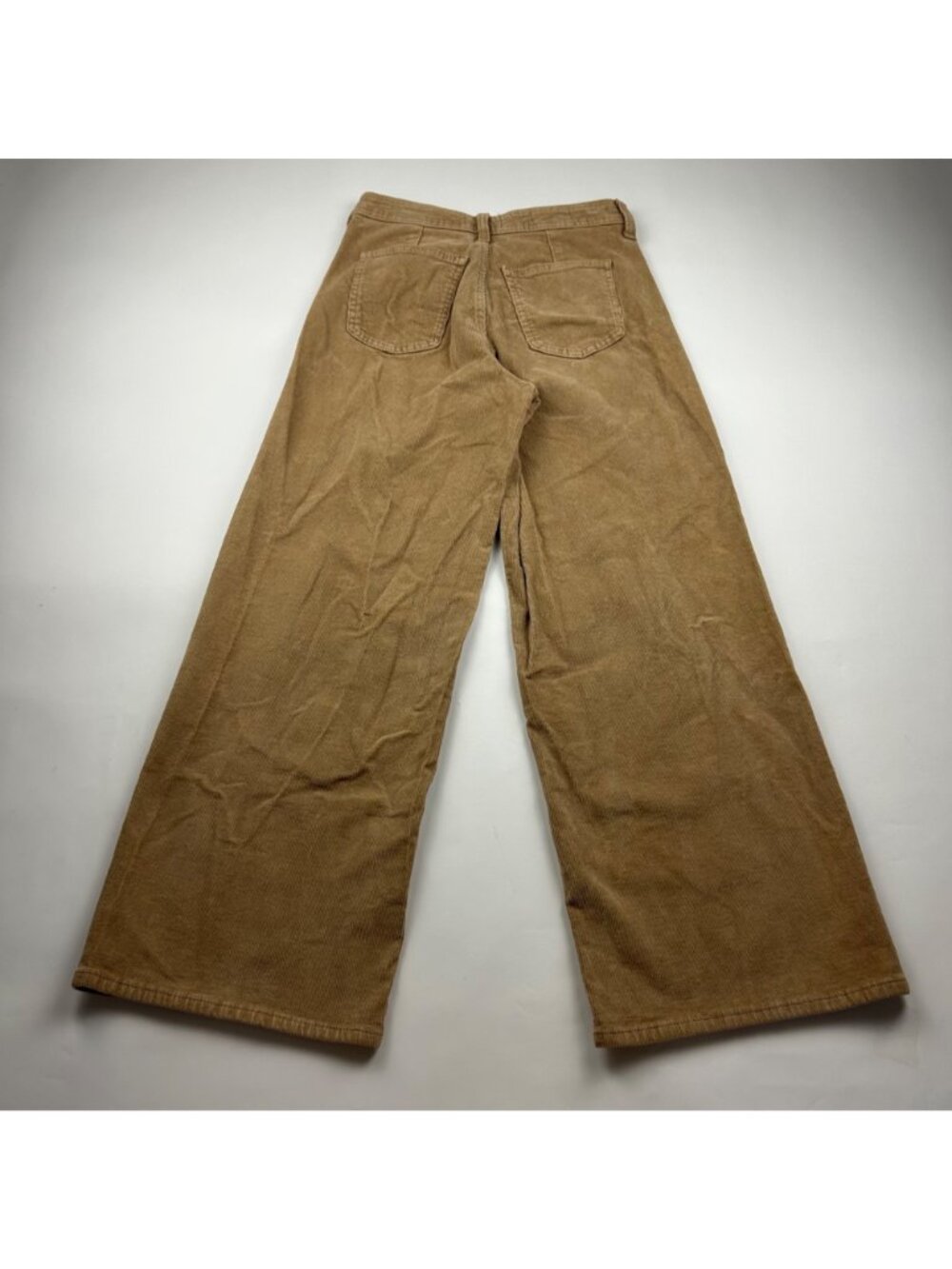 Universal Thread Dark Khaki Pincord Wide Leg Pant 4R - Picture 5 of 6